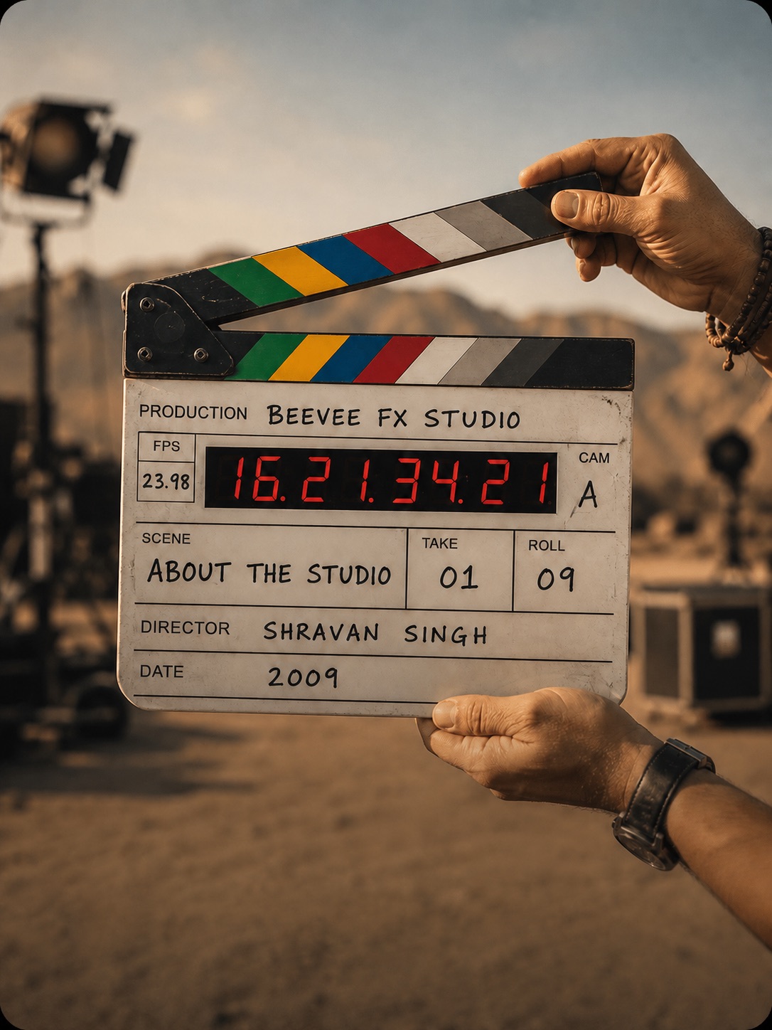 Beevee FX Studio · on set